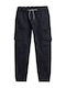 Kids Trousers Cargo Fabric Blue