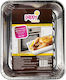 Pappy Home Aluminum Parallelogram Container 3 Pieces