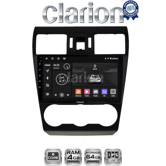 Clarion GL52262 Ecran OEM Multimedia Sisteme Audio Auto Subaru Impreza-Forester 2013> CarPlay Android Auto BT GPS Wi-Fi GPRS