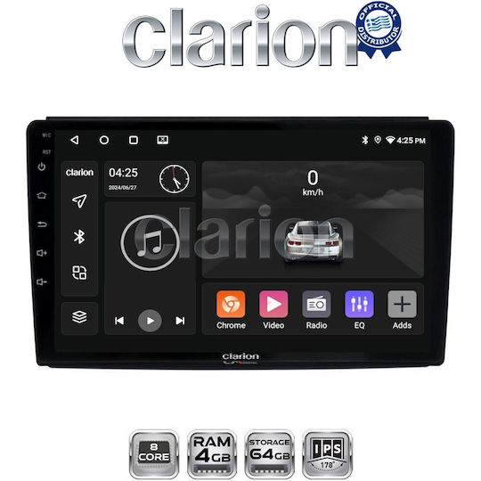 Clarion Gl52193 OEM Мултимедийна Екран Автомобилни Аудио Системи Ducato Boxer Jumper CarPlay AndroidAuto BT GPS WiFi GPRS