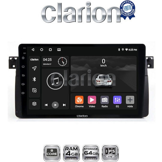 Clarion Gl52052 OEM Multimedia Auto-Audiosystem BMW Serie 3 E46 1998>2005 CarPlay Android Auto Bluetooth GPS Wi-Fi GPRS