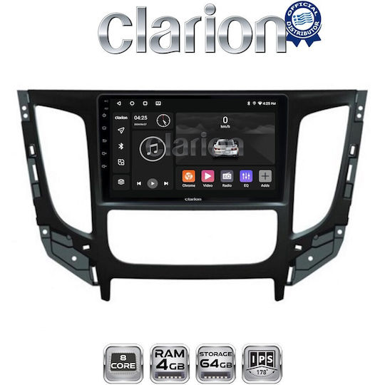 Clarion Gl52230 OEM Мултимедийна Екран Автомобилни Аудио Системи Mitsubishi L200 2014 Само За Автомобили Климатик CarPlay AndroidAuto BT GPS WiFi GPRS