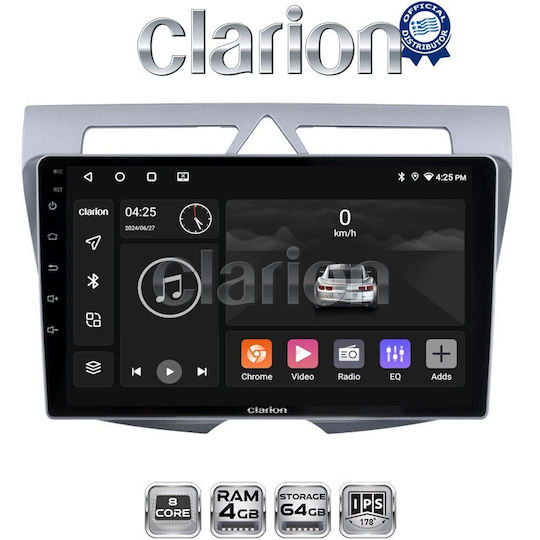 Clarion Gl52011 OEM Multimedia Car Audio System Kia Picanto 2008-2011 CarPlay Android Auto BT GPS Wi-Fi GPRS