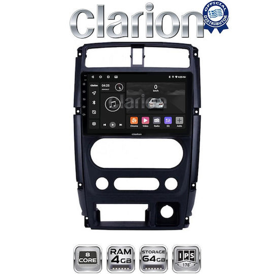 Clarion Gl52186 OEM Multimedia Car Audio System Suzuki Jimny 2007 > 2018 CarPlay Android Auto BT GPS WiFi GPRS