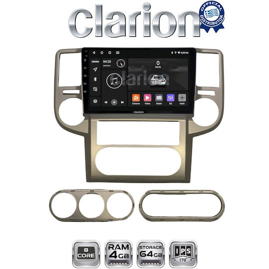 Clarion GL52709 Ecran OEM Multimedia Sisteme Audio Auto Nissan X-Trail 2001 > 2006 Bluetooth GPS Wi-Fi GPRS