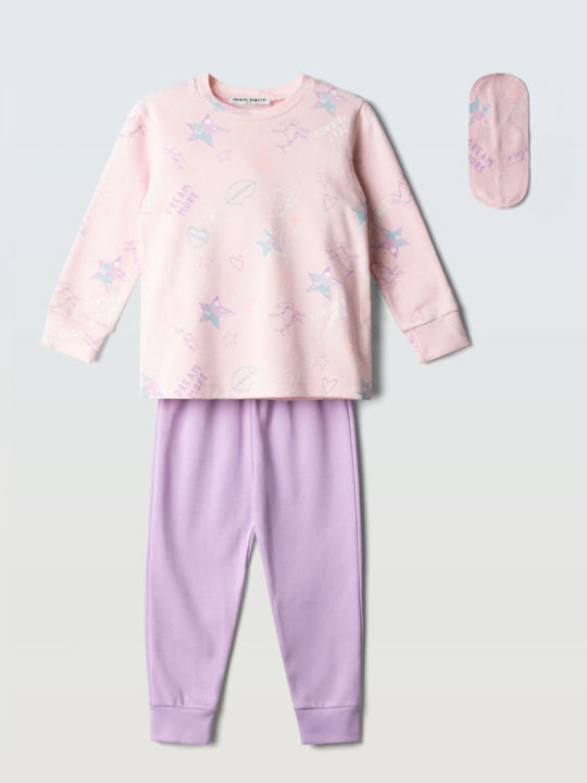 Hommies Kinder-Nachtwäsche Rosa-Lila Hommies H728
