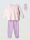 Hommies Kinder-Nachtwäsche Rosa-Lila Hommies H728