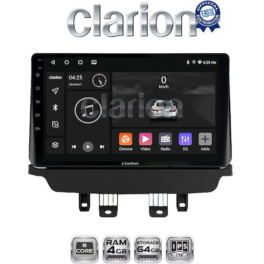 Clarion Gl52442 Екран OEM Мултимедия Автомобилни Аудио Системи Mazda CX-3 2014 2021 CarPlay AndroidAuto BT GPS Wi-Fi GPRS