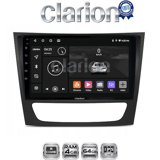 Clarion Gl52090 OEM Мултимедийна Екран Автомобилни Аудио Системи Mercedes E Class W211 CarPlay AndroidAuto BT GPS Wi-Fi GPRS
