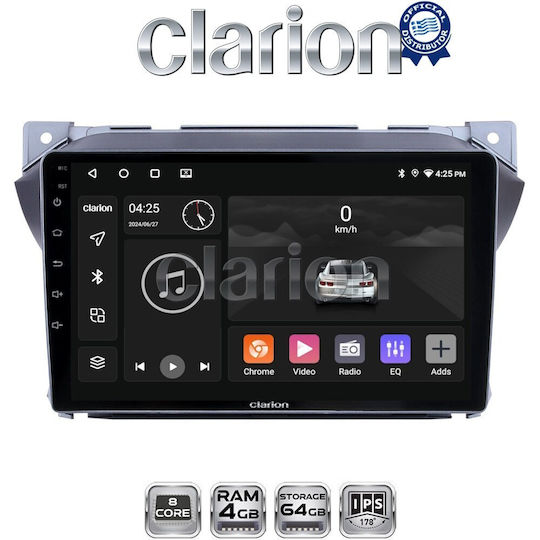 Clarion Gl52449 OEM Мултимедийна Екран Автомобилни Аудио Системи Suzuki Alto 2009>2016 CarPlay AndroidAuto BT GPS Wi-Fi GPRS