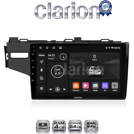 Clarion Gl52760 Οθόνη Oem Multimedia Αυτοκινήτου Honda Jazz 2013> Carplay Androidauto Bt Gps Wifi Gprs