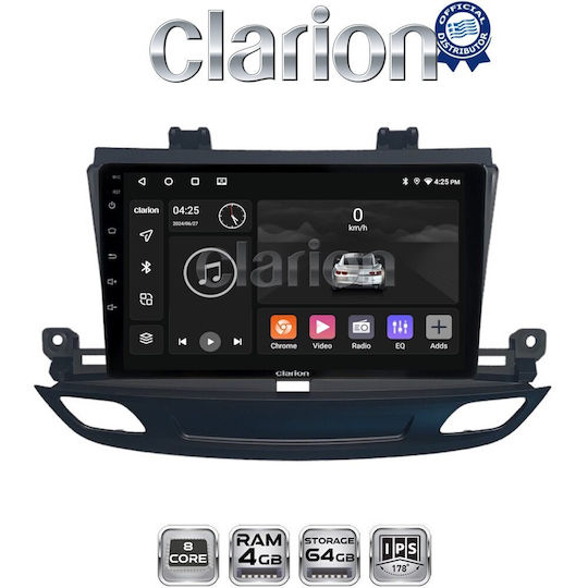 Clarion Gl52339 Oem Multimedia Auto-Audiosystem Opel Insignia 2018 CarPlay Android Auto BT GPS Wi-Fi GPRS