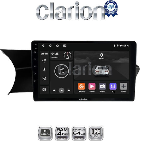 Clarion Gl52824 Oem Мултимедийна Екран Автомобилни Аудио Системи Mercedes W204 Facelift 2012 > 2015 Carplay Androidauto Bt Gps Wifi Gprs
