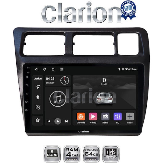 Clarion Gl52910 OEM Екран Мултимедия Автомобилни Аудио Системи Toyota Corolla 1992 > 1997 CarPlay AndroidAuto BT GPS WiFi GPRS
