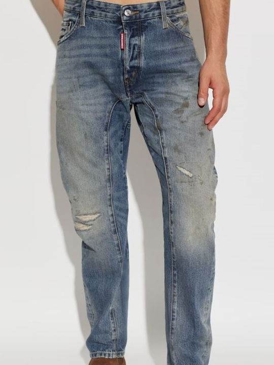 Men's Jeans Pants Navy Blue