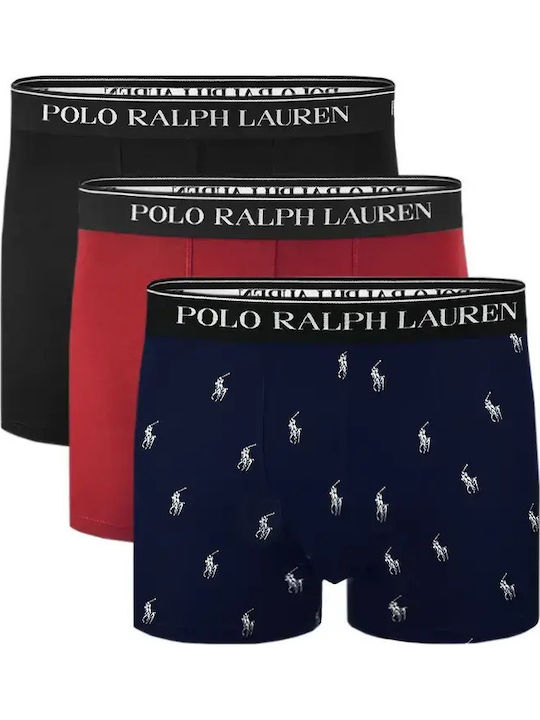 Ralph Lauren Ανδρικά Μποξεράκια Multicolor 3Pack