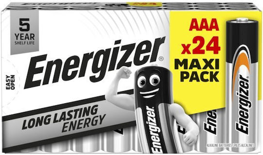 Energizer Batteries Alkaline Aaa 24pcs Alkaline Everyday