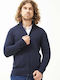 Herren Fleecejacken & Strickjacken  Gestrickte Blaue A-PLÉKTA-393-E5(SAM-800)