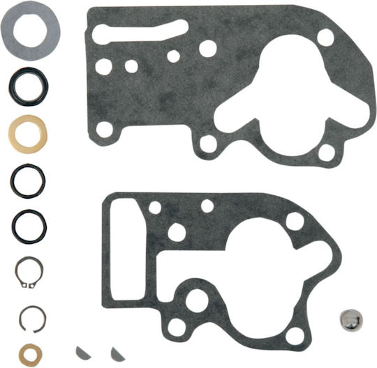 Satz Motorraddichtung Ölpumpe Dichtungspapier James Gasket Jgi-79-flh