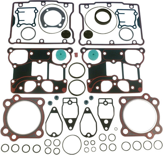 Set Motorcycle Gaskets Top Part James Gaskets Jgi-17052-99
