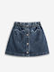 Fustă pentru copii din denim albastră