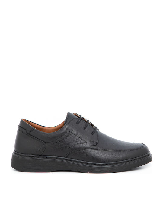 Leather Men's Casual Shoes Anatomic Black