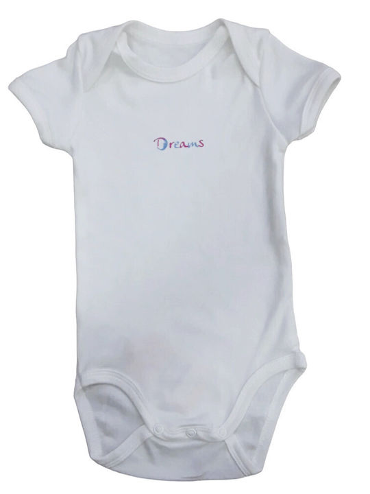 Pretty Baby Weißes Baby-Strampler
