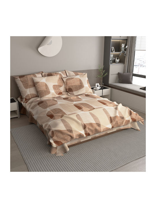 Charalambidis Textiles Βότσαλο Σετ Σεντόνια Μον...