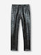 Kinderleggings Lang Schwarz