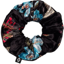 Peace And Chaos Scrunchie Black