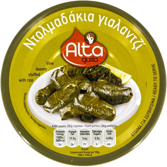 Alta Gusto Ντολμαδάκια Γιαλαντζί 280gr 6-71265