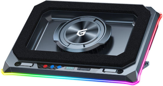 Conceptronic THYIA03B Cooling Pad for Laptop up to 19" with 1 Fan and Silver Lighting