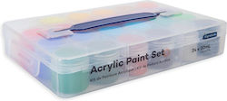 Set De Culori Acrilice Mont Marte 24 Bucăți X 20ml Set De Culori Acrilice Mont Marte 24 Bucăți X 20ml
