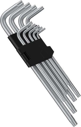 Set 9 Torx Wrenches L-Shaped