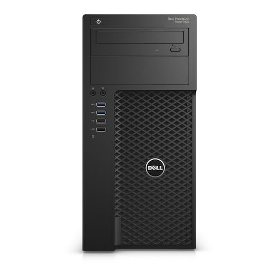 Dell Precision 3620 MT Generalüberholter Grade A Desktop-PC Core i7-6700/8GB/256GB SSD Kein Betriebssystem