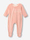 Funky Funky Baby-Strampler Samt Rosa