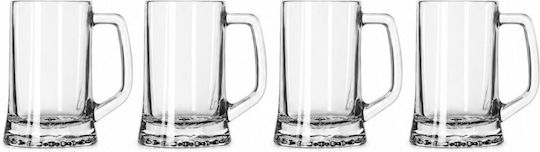 Royal Leerdam Комплект Чаши за Бира от Стъкло 320ml 4 бр