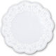Pap Star Disposable Place Mats White Lace 30cm 100pcs