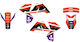 Set De Autocolante Grafice Dream 5 Sx 98-00 Blackbird Racing 2534ab