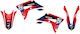 Dream 5 Crf250 18-20 Blackbird Racing 2146ab Motorrad-Aufkleber-Set