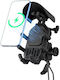 Motorcycle Phone Wireless Charging Mount A+c Port Fast Charging Anti-Theft Functions Mirror Mount