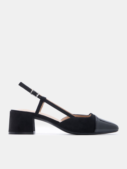 Luigi Spitze Zehe Pumps mit Mittlerem Absatz in...