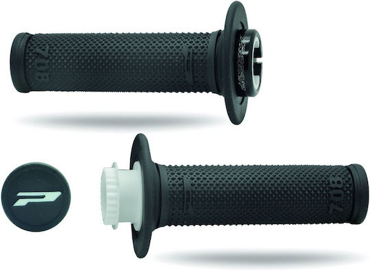 Γκριπ 708 Lock-on Μαύρα Progrip Pa070800-403