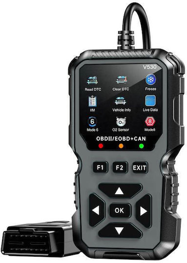 Foxsur V530 Car Fault Diagnostic Scanner Engine Fault Code Reader Obd2