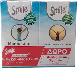 Natprod Smile D3 4000 IU + K2 100 mcg Βιταμίνη 4000iu 60 κάψουλες