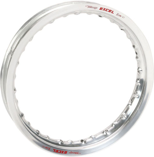 Πίσω Ζάντα Αλουμινίου 1.60x12 28h Ασημί Excel Acs361