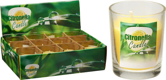 Mondex Aromatisches Kerze im Gefäß mit Zitrone Duft 5x6cm