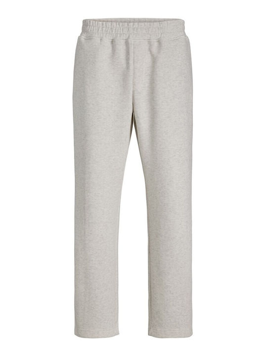 Jack & Jones Παντελόνι Φόρμας White Melange