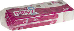 Pappy Soft Lux Hârtie Igienică 10 Role 3 Foi