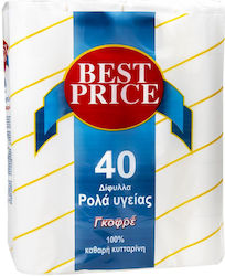 Best Price Toilettenpapier 40 Rollen